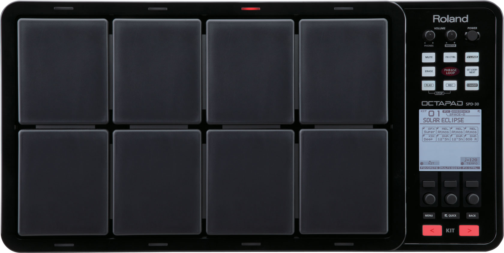 Pad de Percussão Roland OCTAPAD SPD-30BK ...